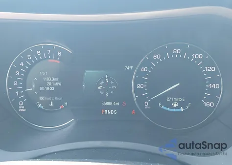 2018 Lincoln Mkz Select из США, поврежденный, VIN 3LN6L5D97JR622230